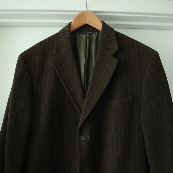 Beautiful Brown Suit Jacket 44L - Picture 11 of 11